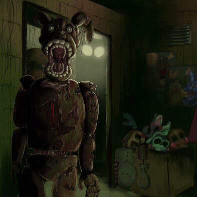 “Afton” Ilustração feita no IbisPaintX, 2023